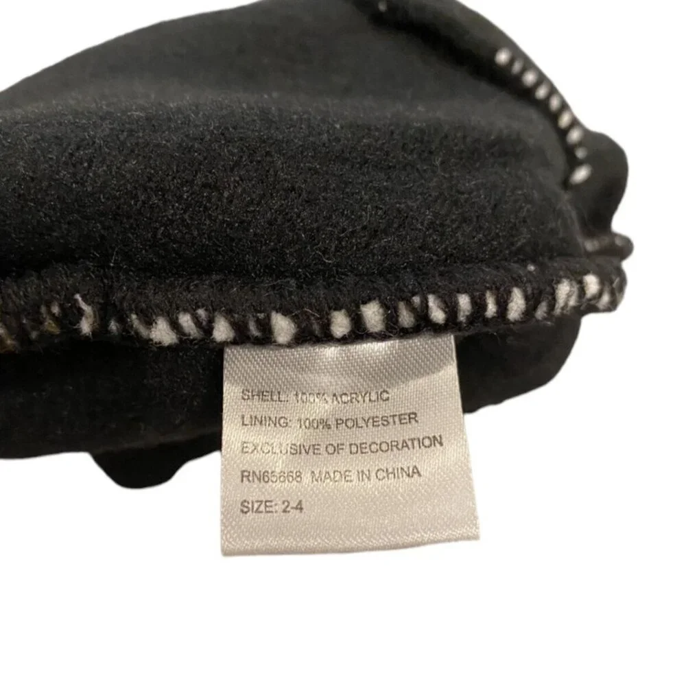 Sock Monkey 2-4Y Winter Hat
